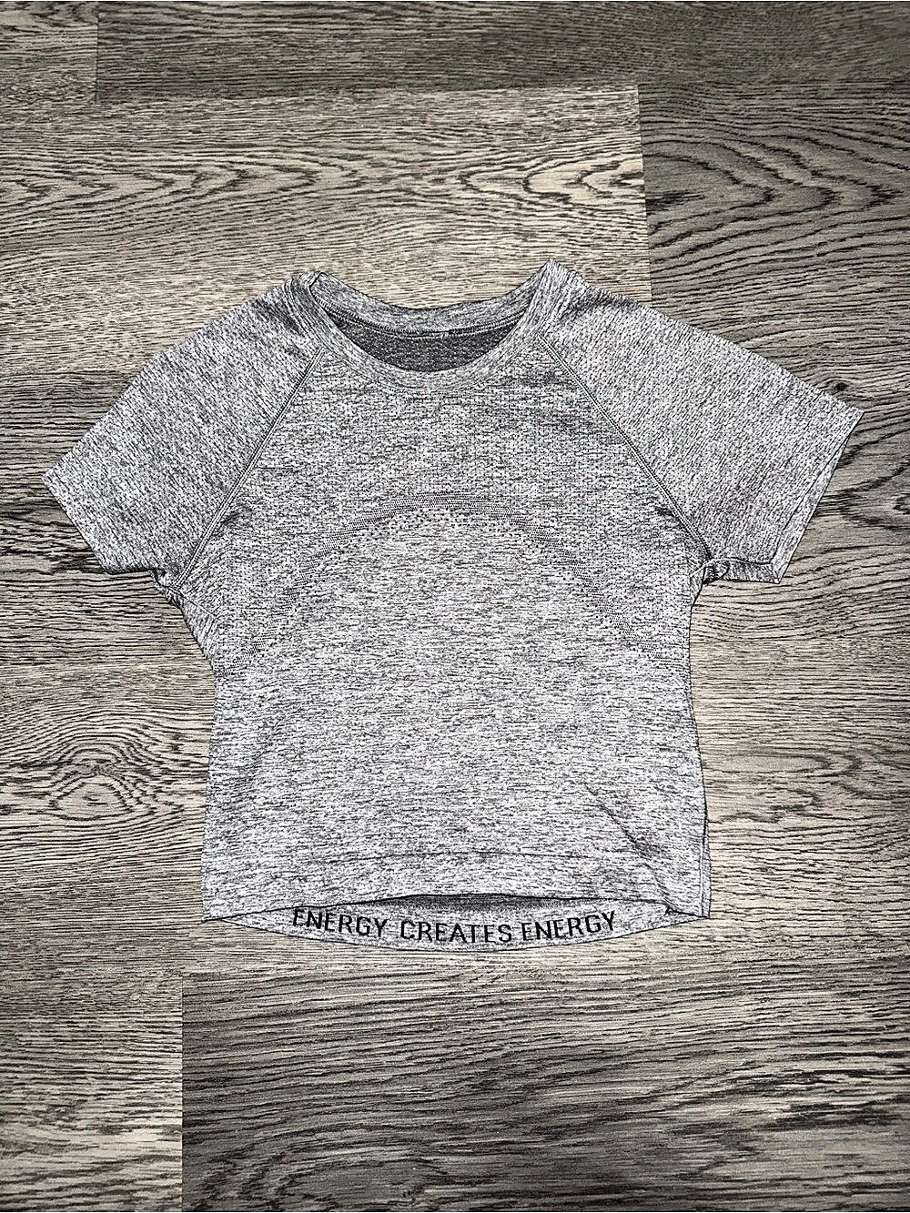 lululemon Swiftly Tech Short Sleeve Crew Athletic Top Gray